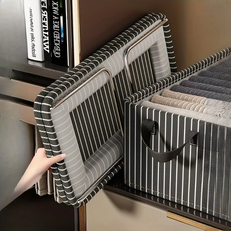 صندوق تخزين ملابس من القماش، ص - مراجعة Woven Basket Set وسعره