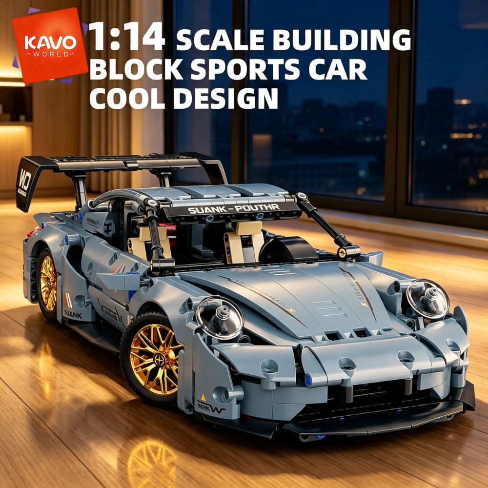 مجموعة ألعاب البناء KAVOWORLD  - مراجعة Interior Design Education وسعره